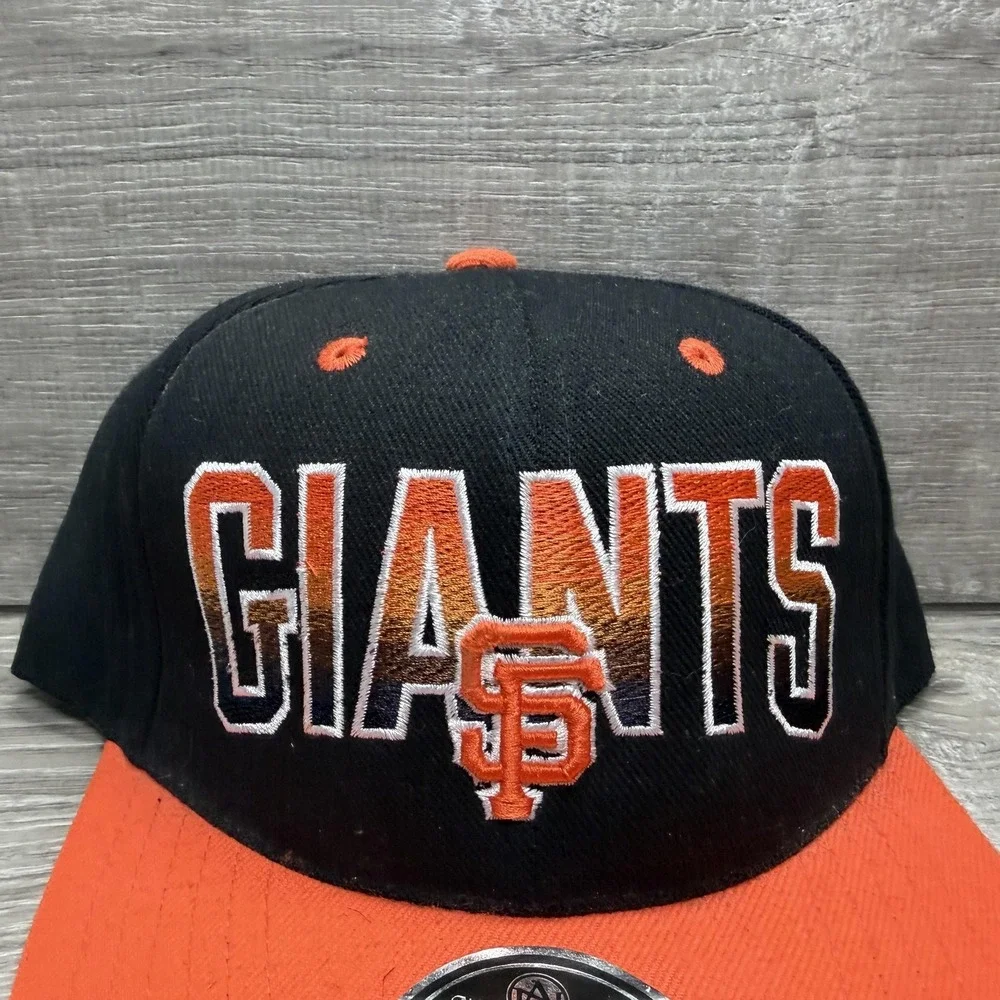 San Francisco Giants Hat Cap Snap Back Mens One Size Black MLB American Needle